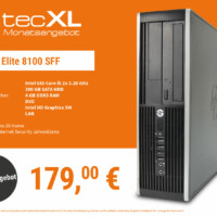 HP Elite 8100 SFF Unser Monatsangebot für Januar 2018